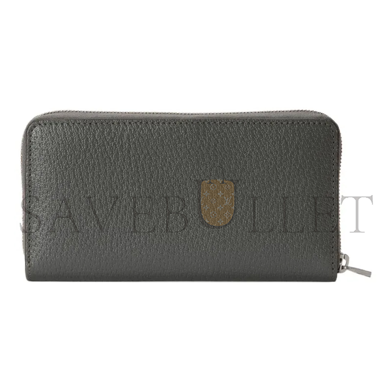 GUCCI CANVAS WITH LEATHER WALLET 701423 (19*10*3cm)